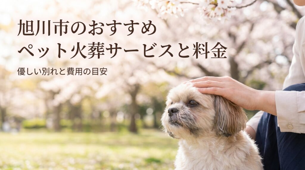 【2026年最新】旭川市のペット火葬おすすめ業者と料金相場