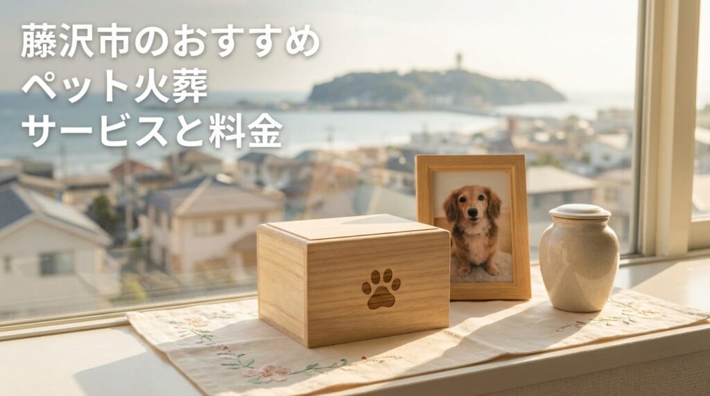 【2026年最新】藤沢市のペット火葬おすすめ業者と料金相場