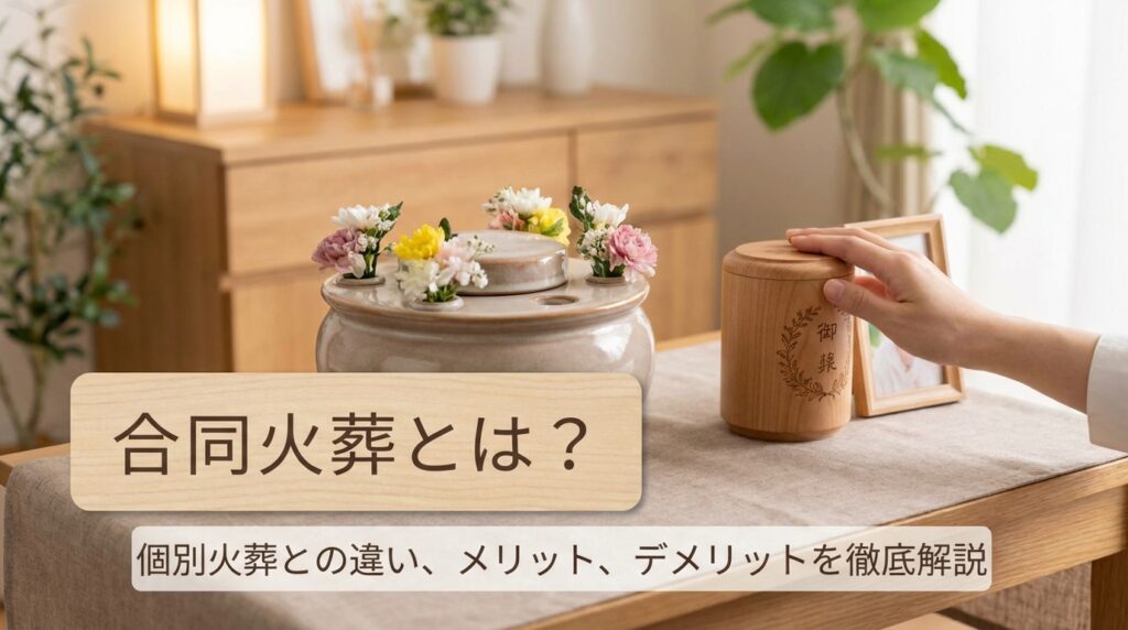 合同火葬とは？個別火葬との違い・メリット・デメリットを徹底解説
