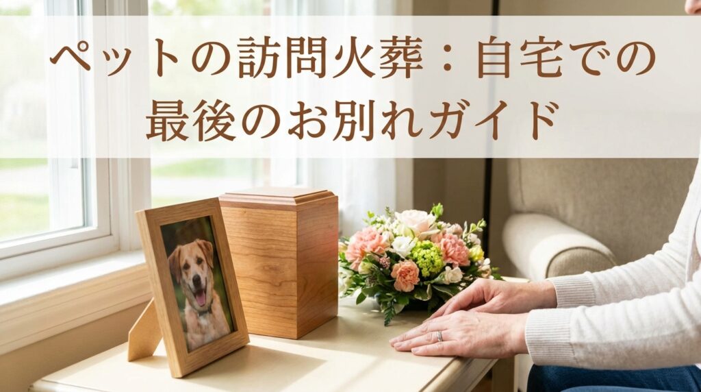 訪問火葬（出張火葬）とは？自宅でペットを見送るための完全ガイド