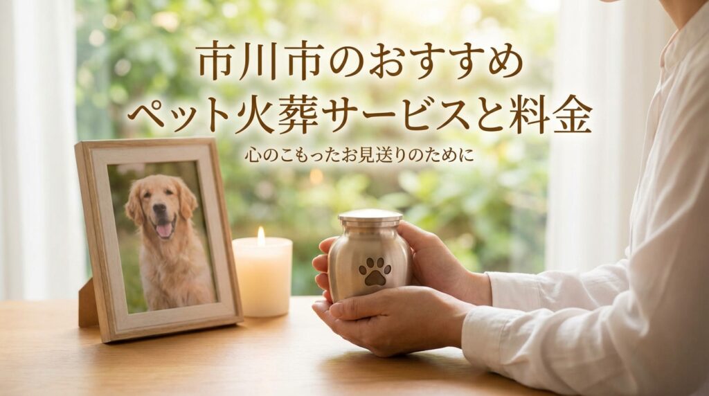 【2026年最新】市川市のペット火葬おすすめ業者と料金相場