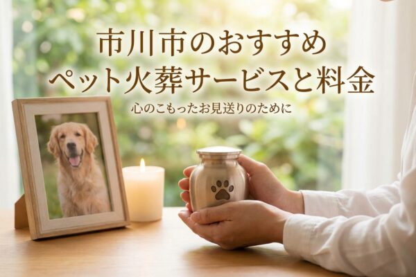 【2026年最新】市川市のペット火葬おすすめ業者と料金相場
