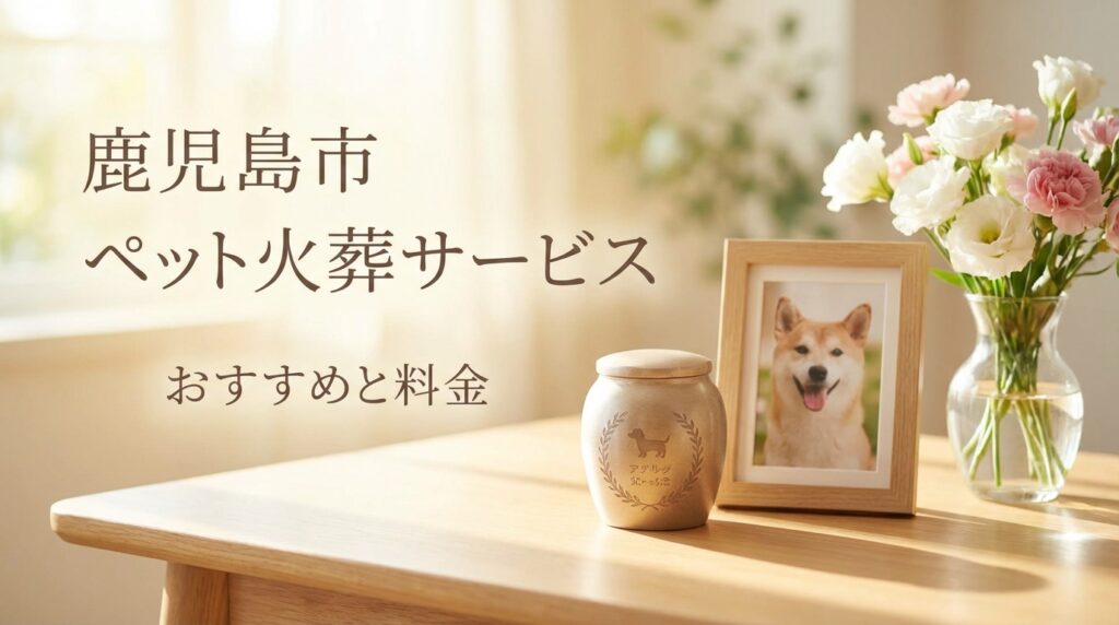 【2026年最新】鹿児島市のペット火葬おすすめ業者と料金相場