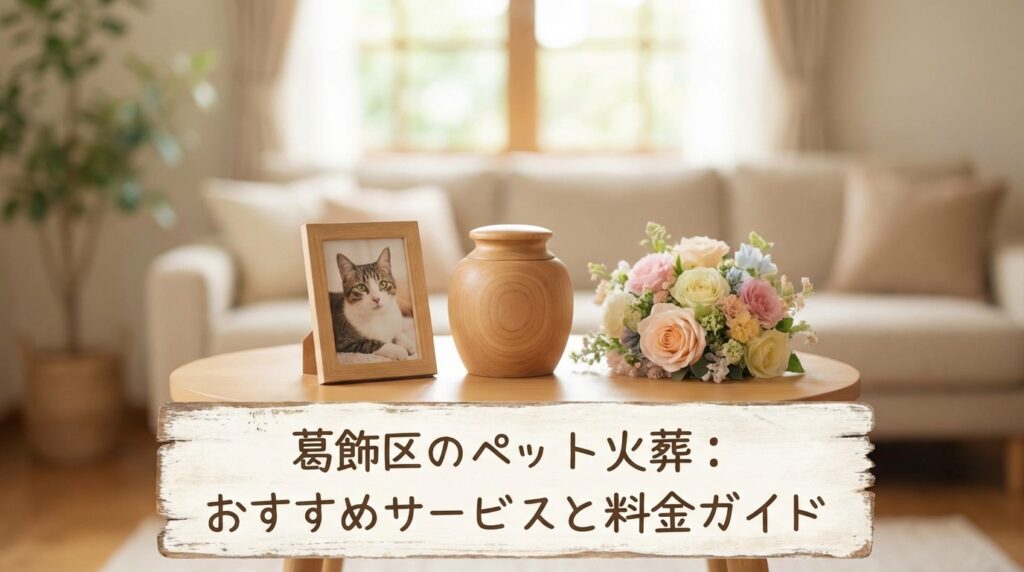 【2026年最新】葛飾区のペット火葬おすすめ業者と料金相場
