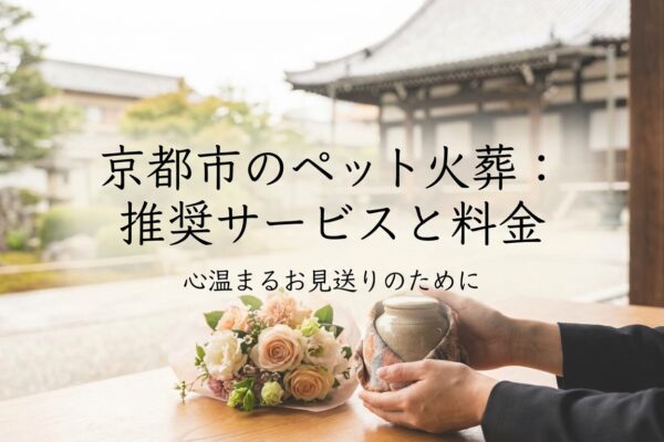 【2026年最新】京都市のペット火葬おすすめ業者と料金相場