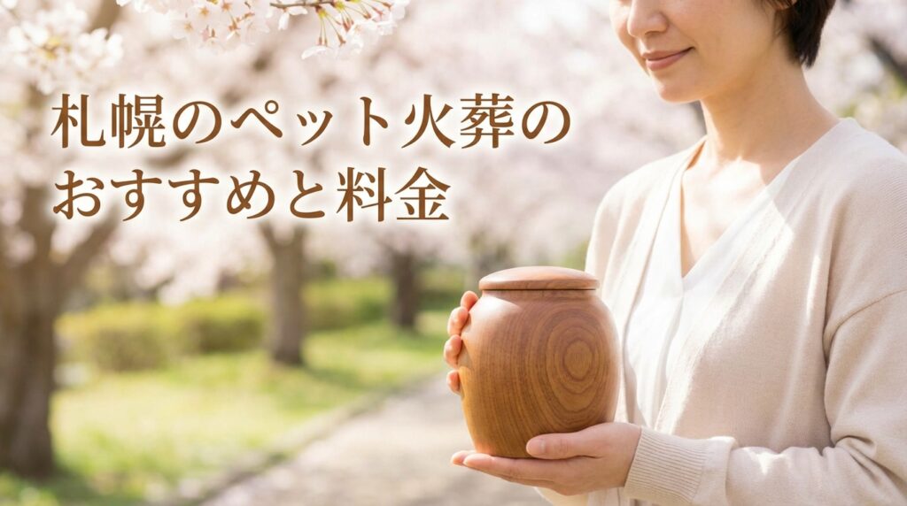 【2026年最新】札幌市のペット火葬おすすめ業者と料金相場