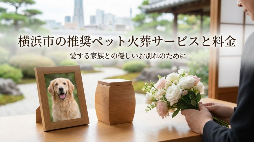 【2026年最新】横浜市のペット火葬おすすめ業者と料金相場