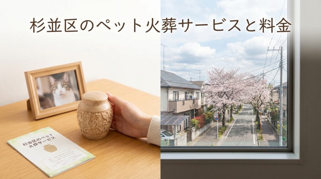 【2026年最新】杉並区のペット火葬おすすめ業者と料金相場