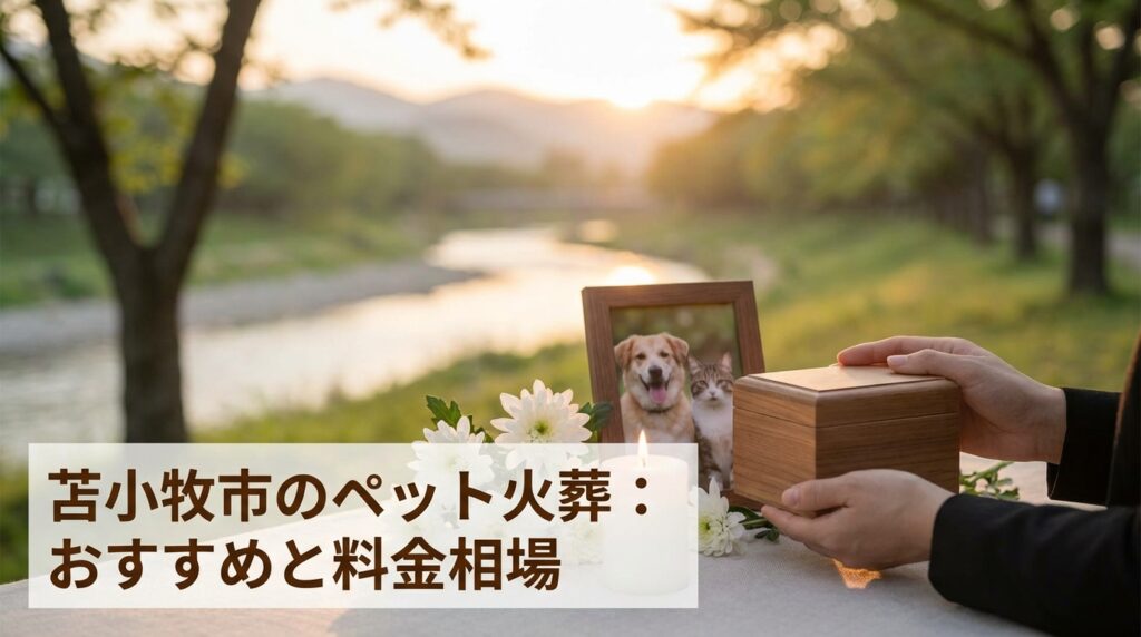 【2026年最新】苫小牧市のペット火葬おすすめ業者と料金相場