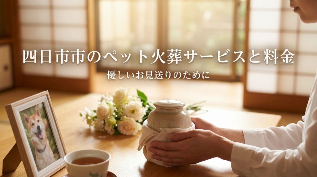 【2026年最新】四日市市のペット火葬おすすめ業者と料金相場