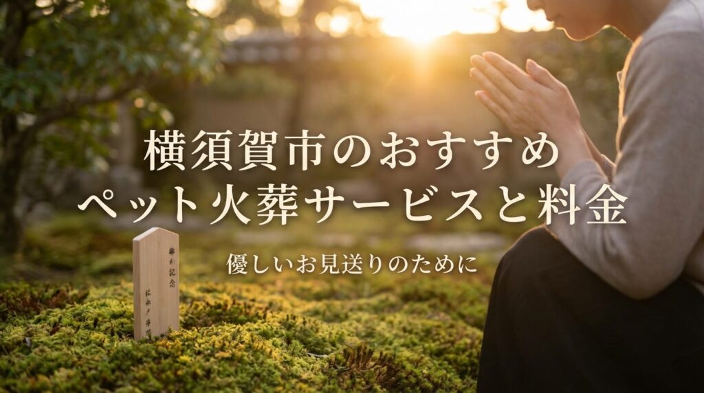 【2026年最新】横須賀市のペット火葬おすすめ業者と料金相場