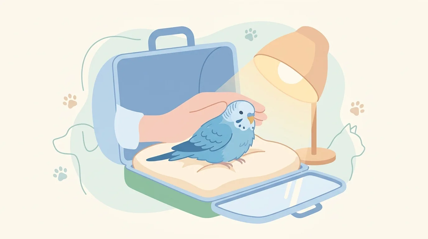 最期が近いインコの典型サイン早見表の図解 / インコ 看取り